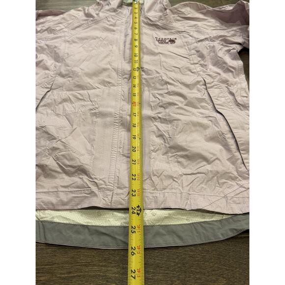 Mountain Hardware Youth Girls Conduit Silk Full Zip Hooded Raincaot Jacket M - Picture 9 of 10
